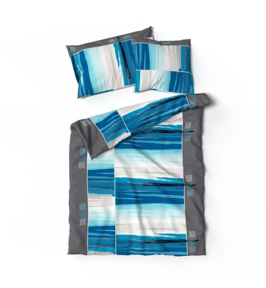 Bettwäsche Bambus Cap Azur türkis - 160 x 240 cm