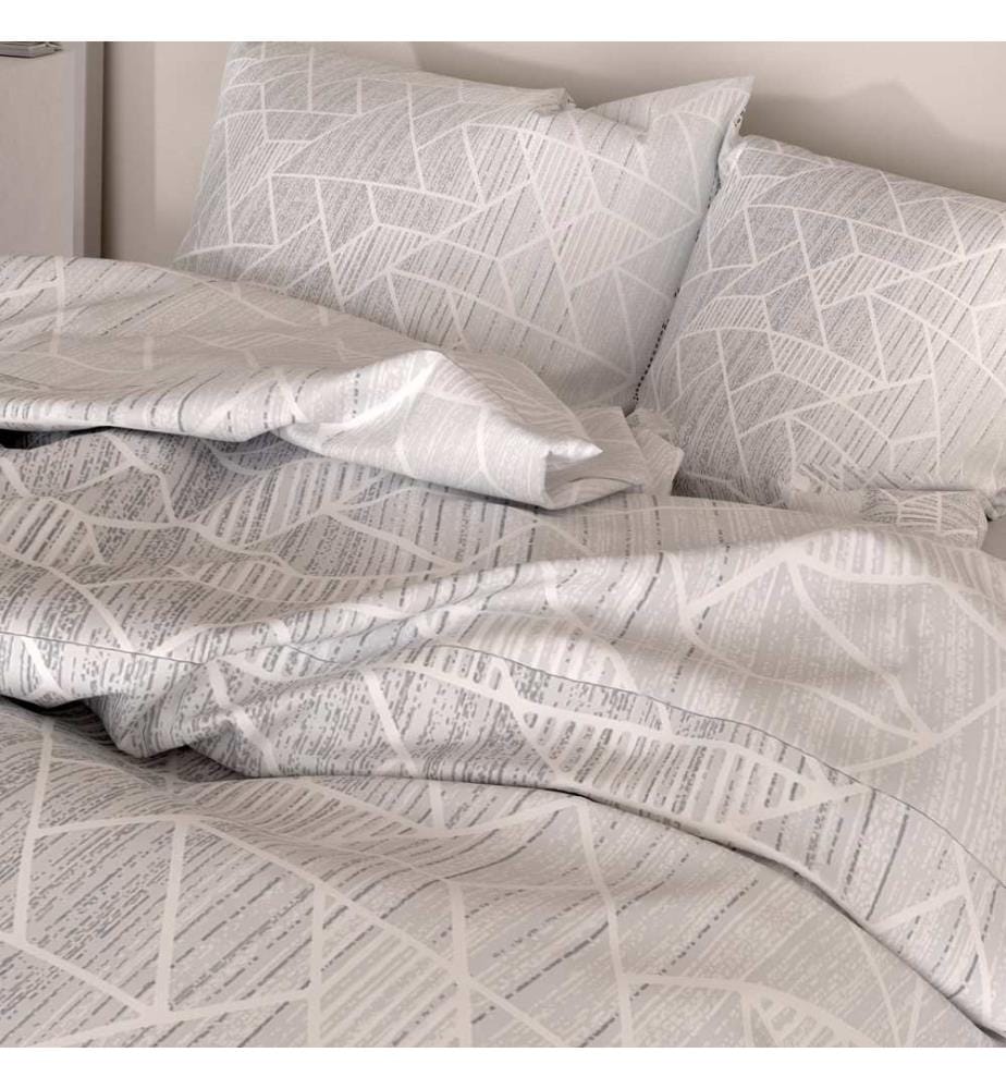 Parure de lit en satin Création Nalani - 160 x 210 cm