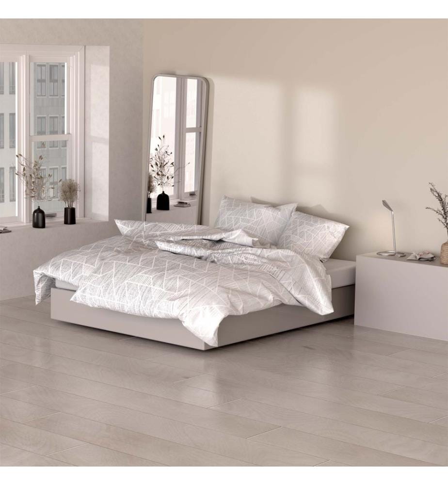 Linge de lit en satin Création Nalani - 50 x 70 cm