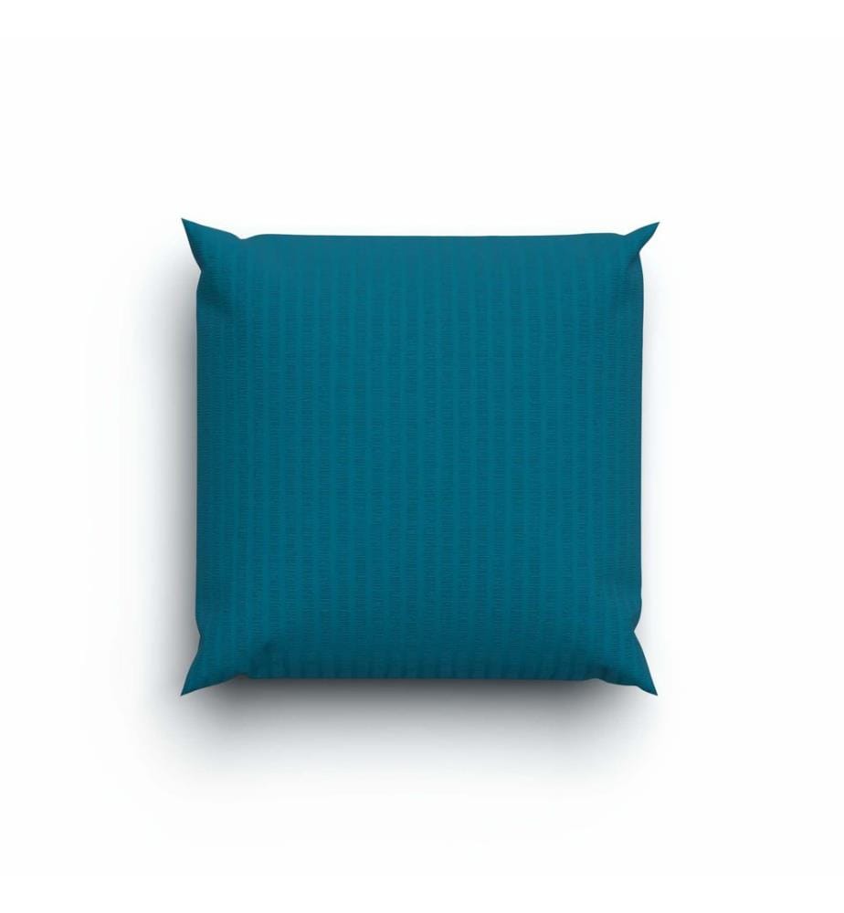 Bettwäsche Satin Seersucker uni - 65 x 65 cm
