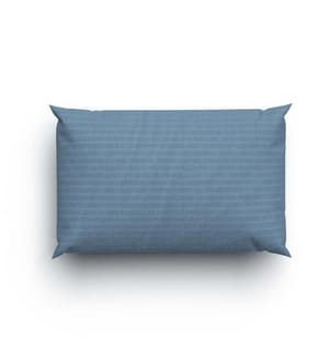 Bettwäsche Satin Seersucker uni - 65 x 100 cm