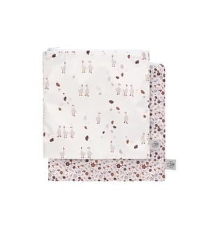 Lot de 2 Sacs petit-déjeuner LÄSSIG Tiny Farmer - Blanc