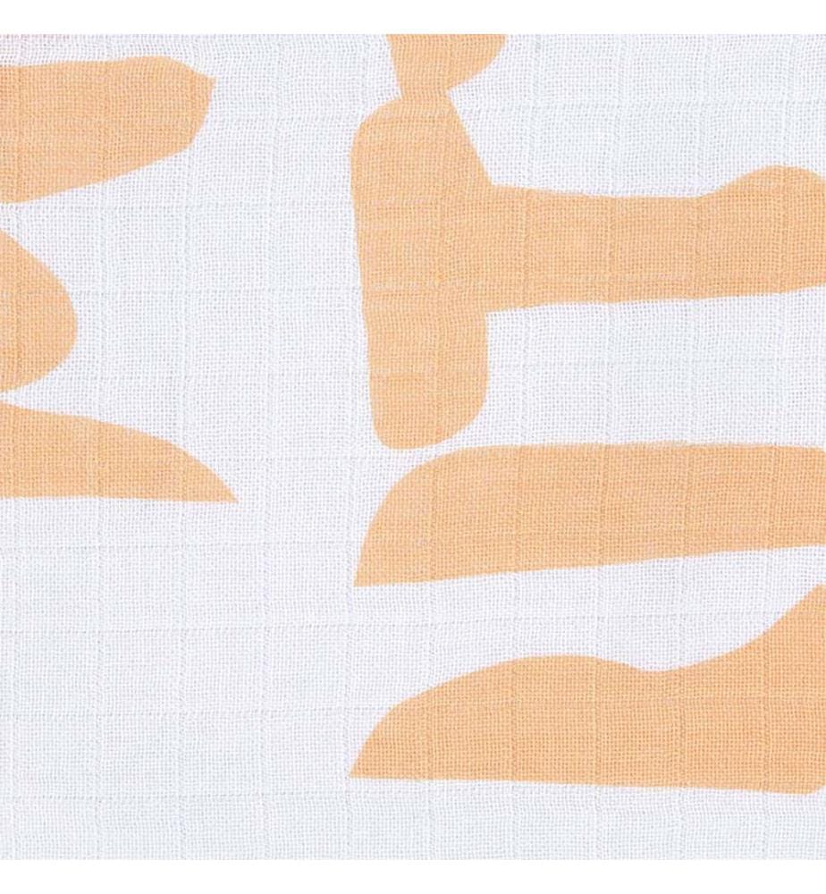 3er-Set Bio-Musselintücher Little Spookies 85 x 85 cm - Mehrfarbig
