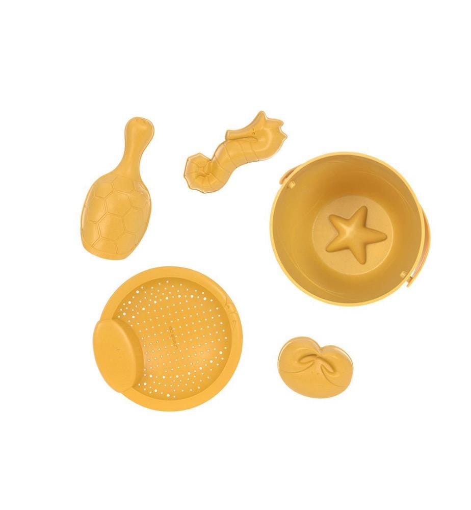 Jeu de jouets de sable 5 pièces Water Friends Yellow