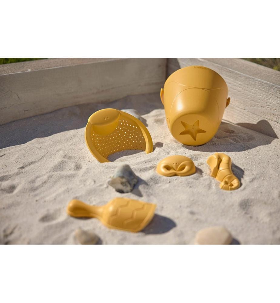 Jeu de jouets de sable 5 pièces Water Friends Yellow