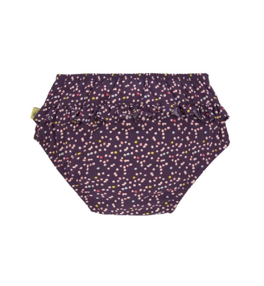 Maillot couche bébé - Multidots Purple