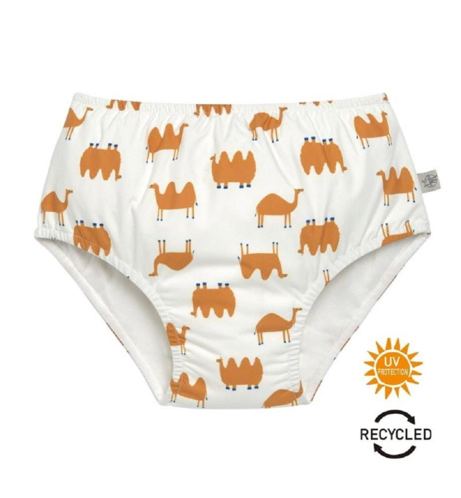 Maillot couche bébé - Camel nature