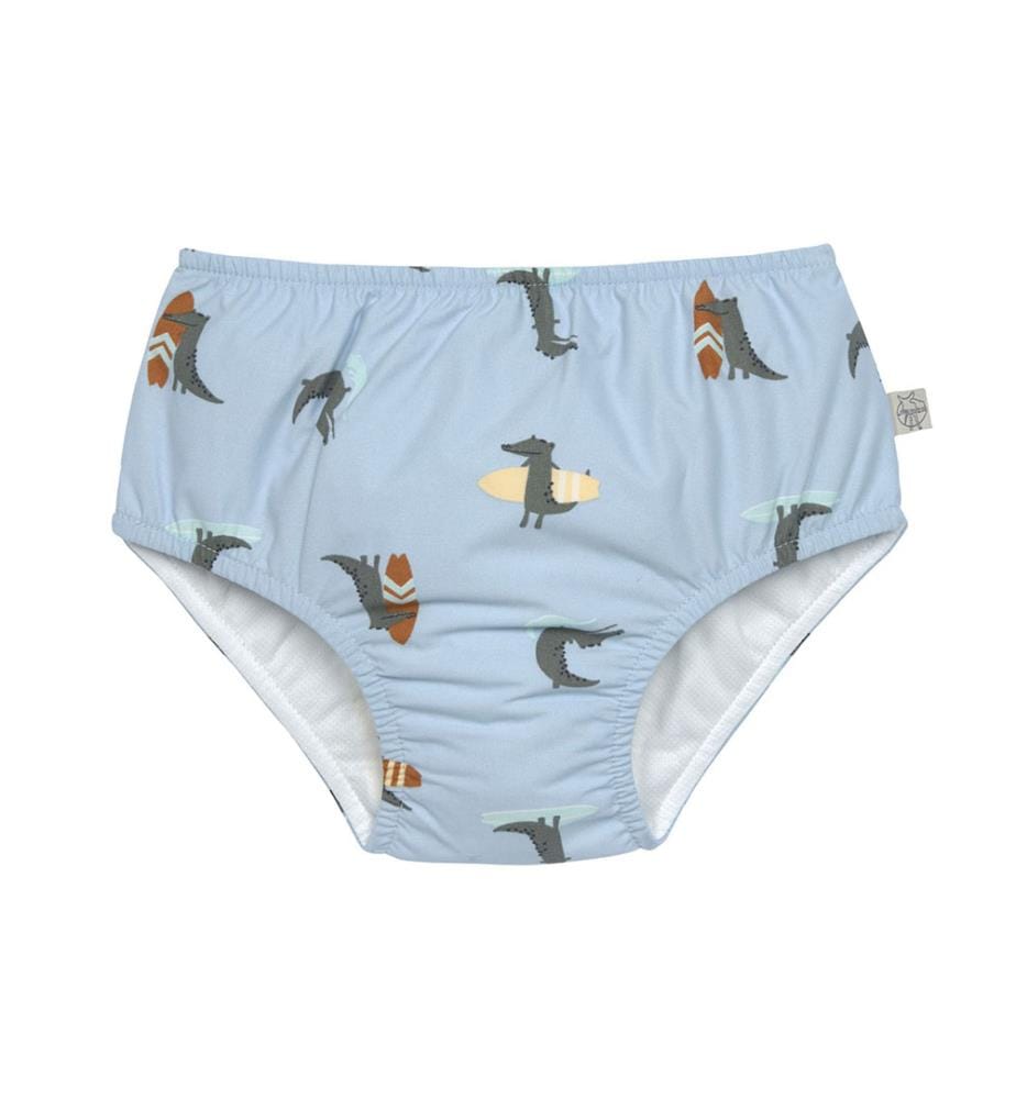 Maillot de bain-couche pour garçons Crocodile, 19 à 24 mois - Bleu