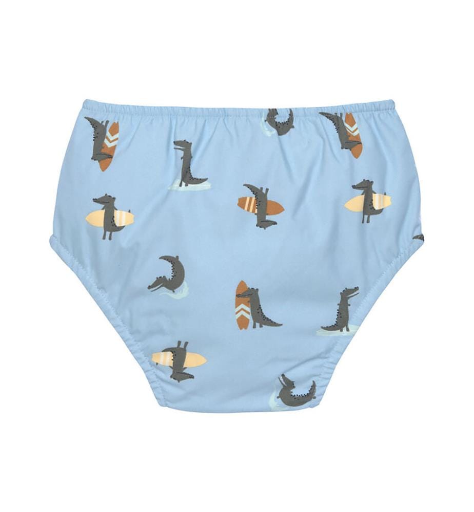 Maillot de bain-couche pour garçons Crocodile, 19 à 24 mois - Bleu