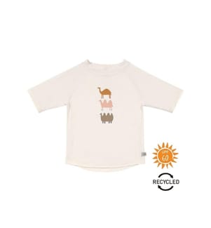T-shirt anti-UV manches courtes Camel - Naturel