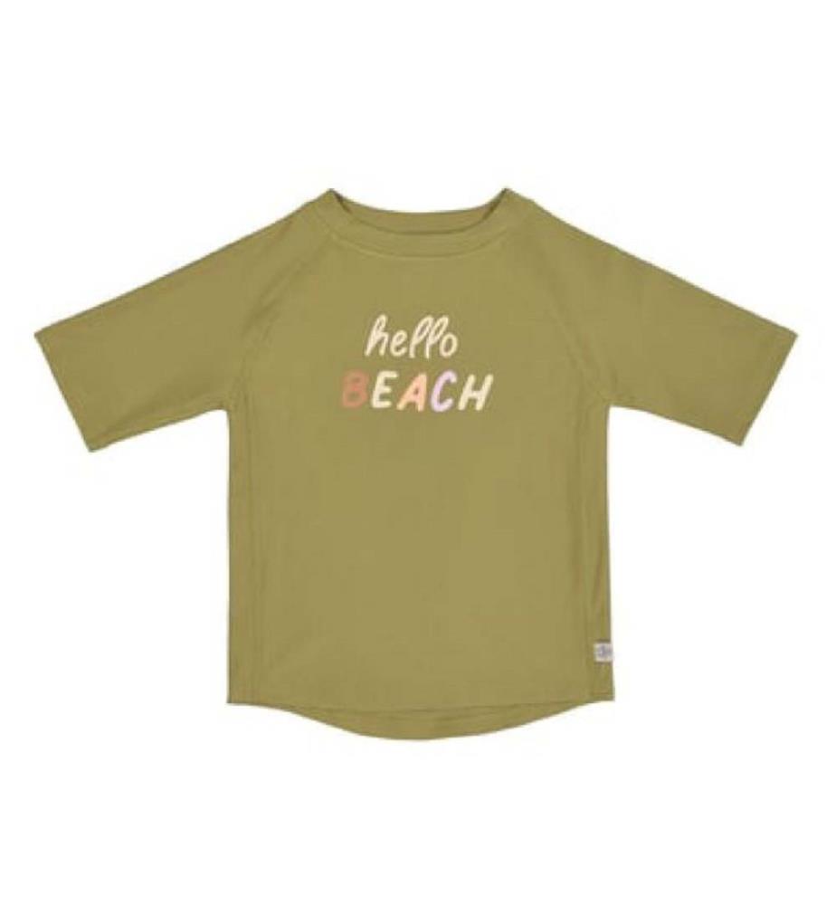 Short Sleeve UV Swimsuit - Beach moss