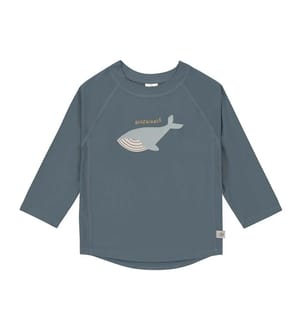 T-shirt anti-UV manches longues Whale - Bleu