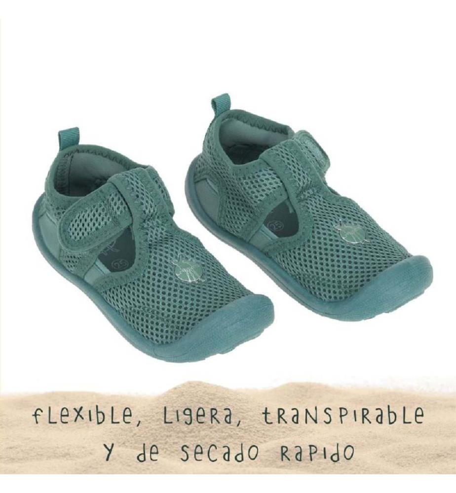Sandales de plage Lsf vertes