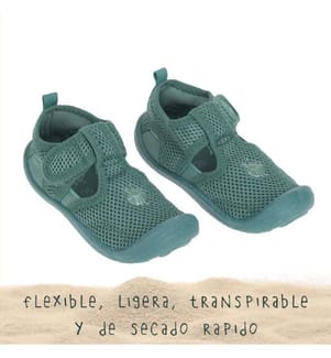 Sandales de plage Lsf vertes