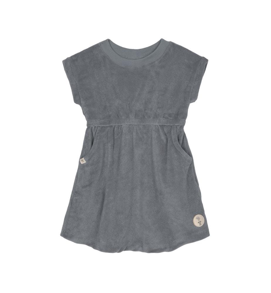 Robe en éponge anthracite