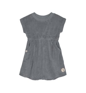 Robe en éponge anthracite