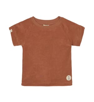 Chemise en éponge rouille