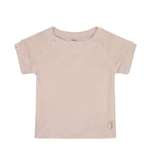 Chemise en éponge rose poudré