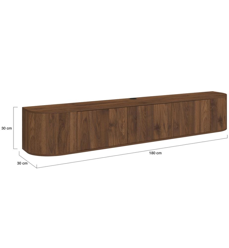 Hängender TV-Schrank, 180 cm – Elora