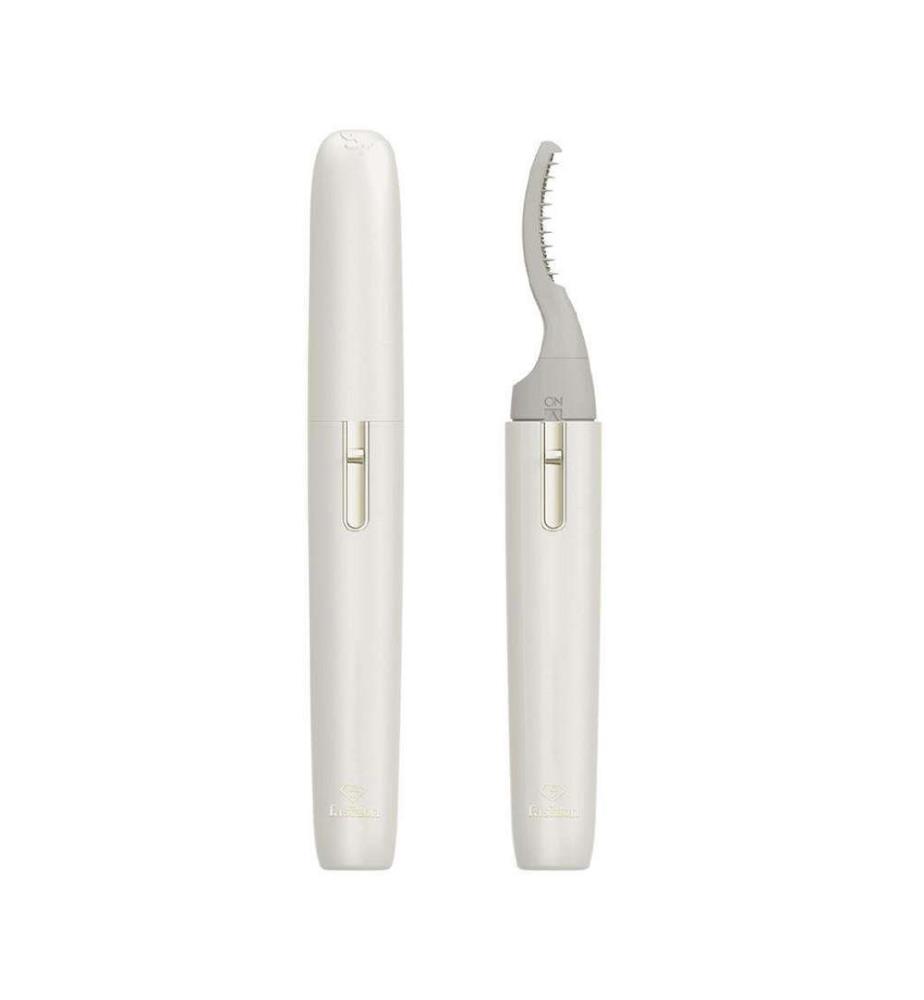 2 In 1 Wärmende Wimpernzange Und Elektrischer Rasierer Cream Gold Collection