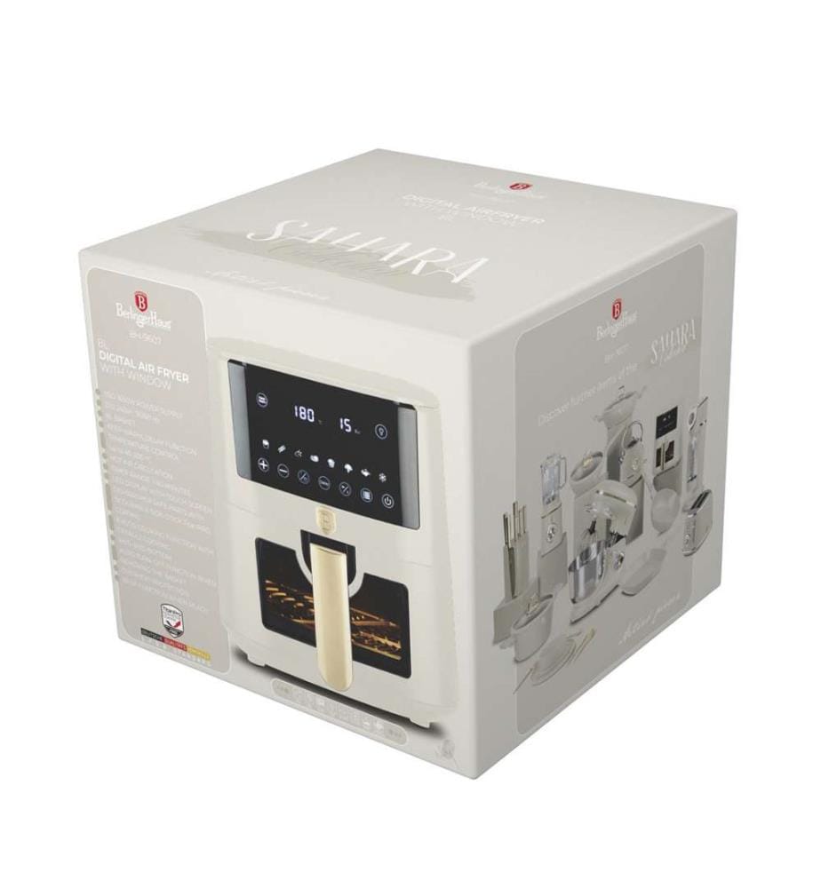 Heissluftfritteuse 8 L, Sahara Collection - Matt Cream