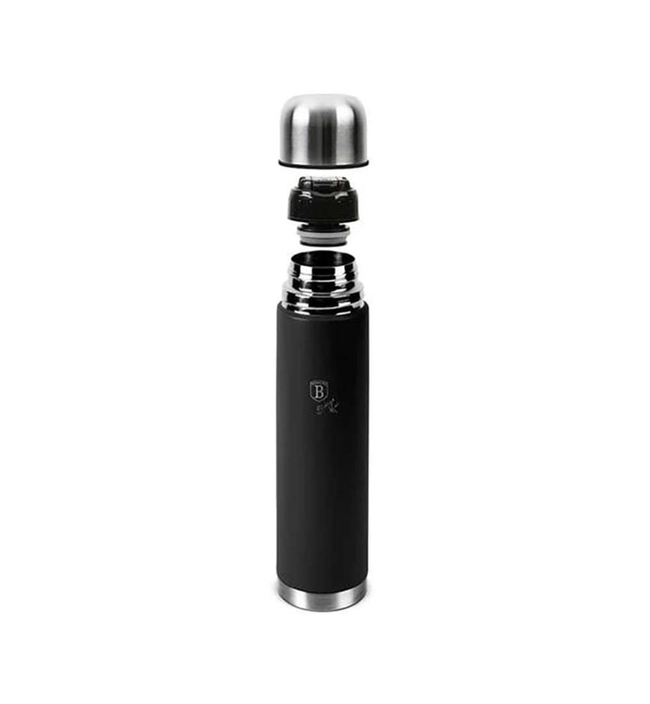Thermosflasche 1L – Matte Black