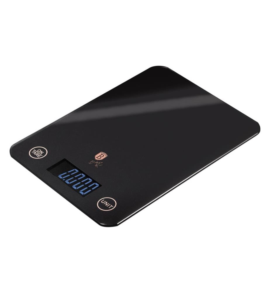 Digitale Küchenwaage Kapazität 5 kg - Schwarz und Roségold