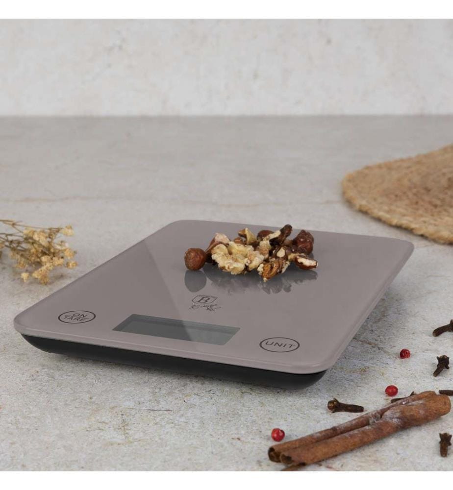 Digitale Küchenwaage max. 5kg taupe matt – Taupe