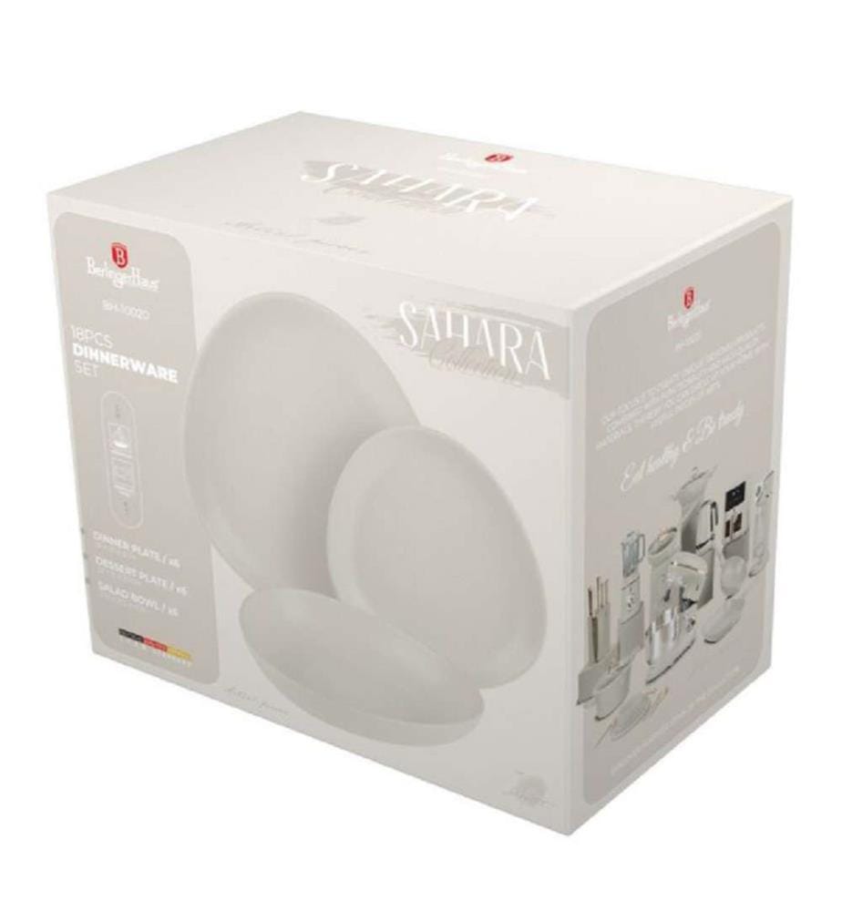 18-teiliges Tellerset Oval, Sahara Collection