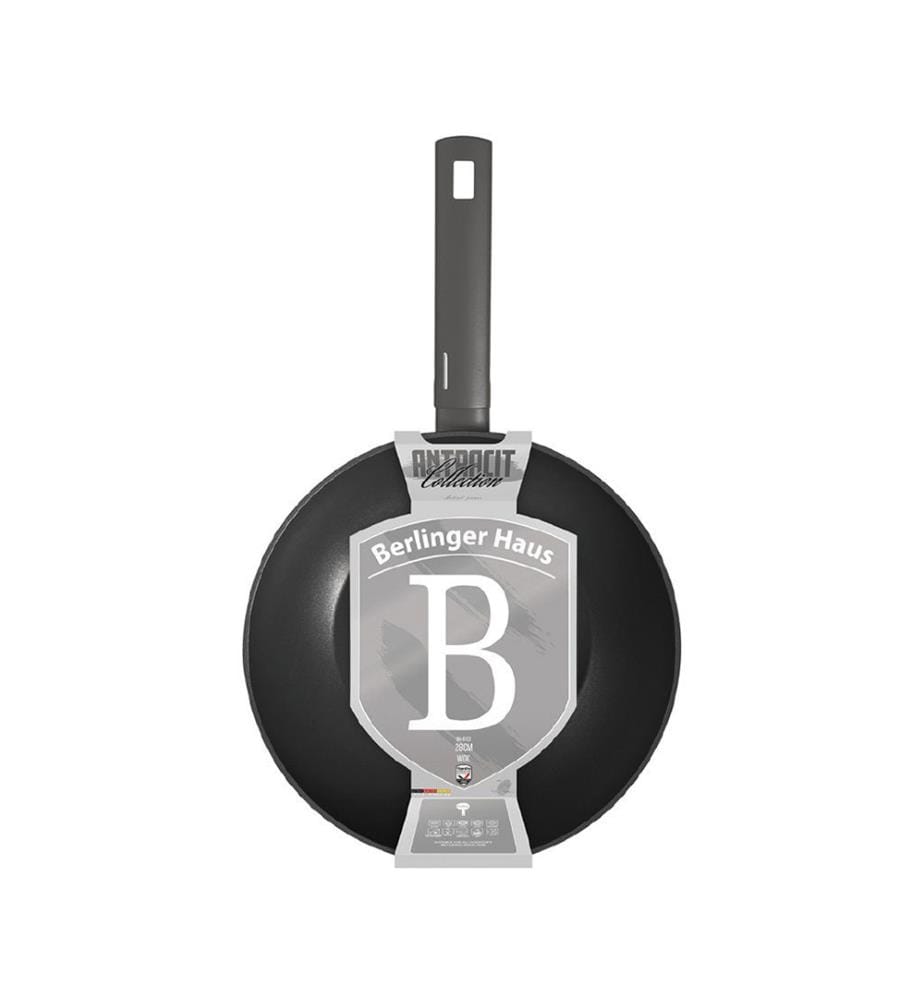 Wok Bratpfanne Ø 28cm Anthracite Collection - Noir