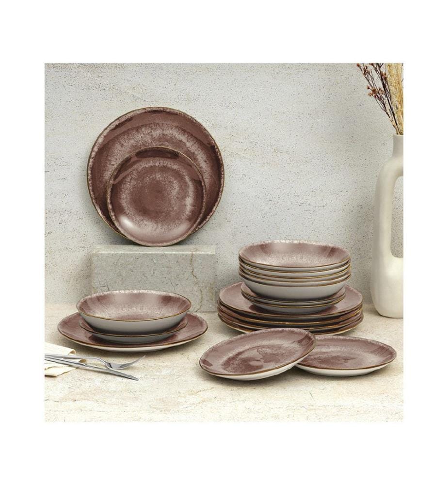 18-teiliges Tellerset rund Leonardo Collection