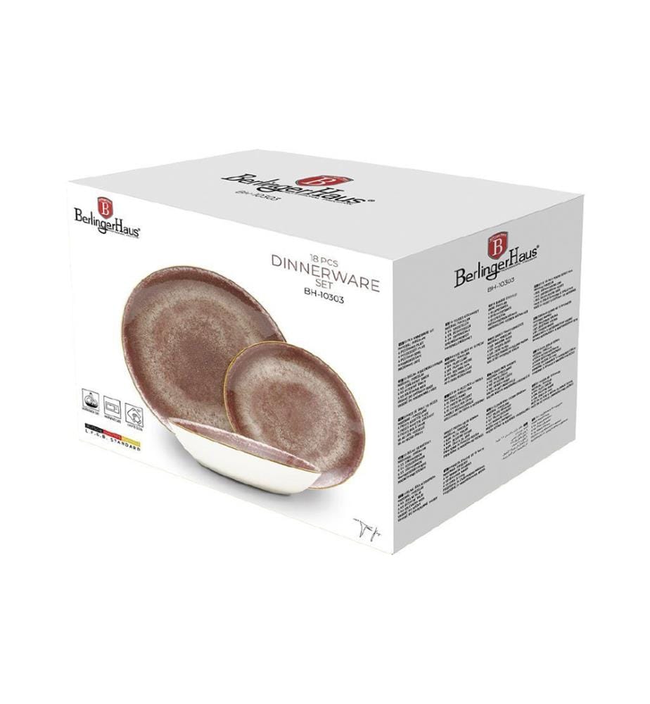 18-teiliges Tellerset rund Leonardo Collection