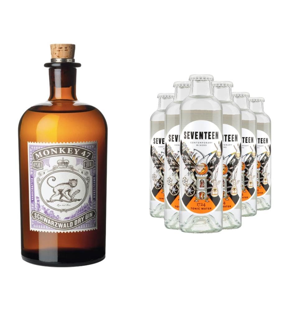 Monkey 47 Gin + 6x 1724 Tonic Water