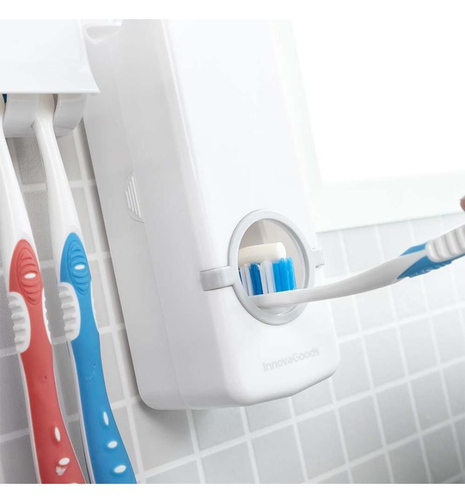 Dispenser e supporto per dentifricio Diseeth - Bianco