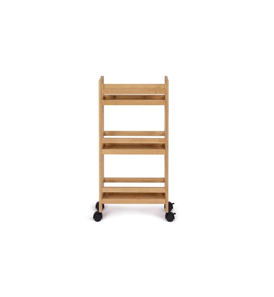 Beistelltisch Maya 36 x 15 x 74.5 cm - Braun & Schwarz