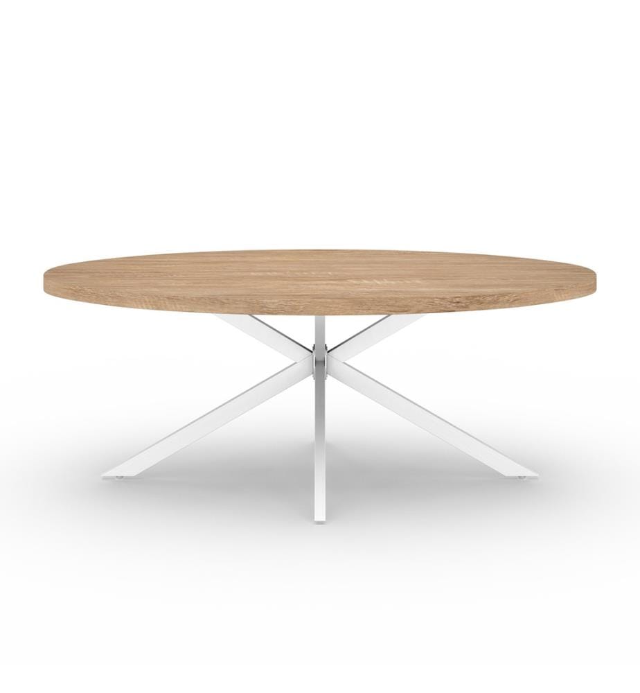 Esstisch Celeste 200 cm - Holz und Weiss