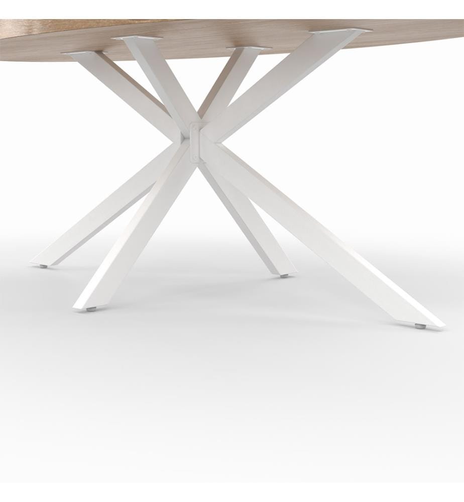 Esstisch Celeste 200 cm - Holz und Weiss