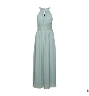 Langes Kleid Vimilina - Wassergrün