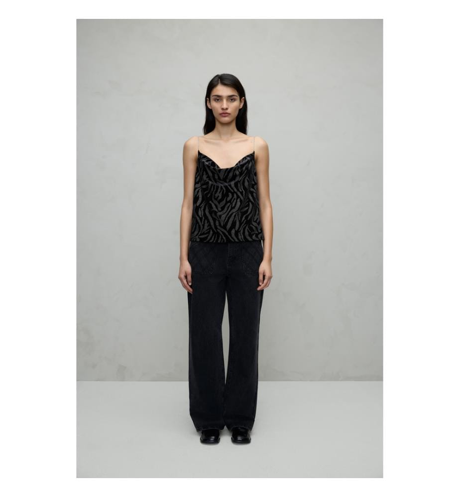 Carmela Tank Top - Black
