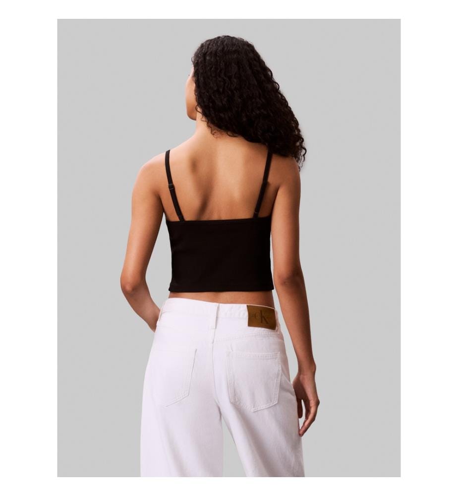 Crop-Top - Schwarz