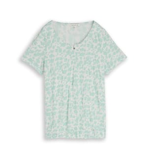 T-Shirt - Blanc et Bleu Clair