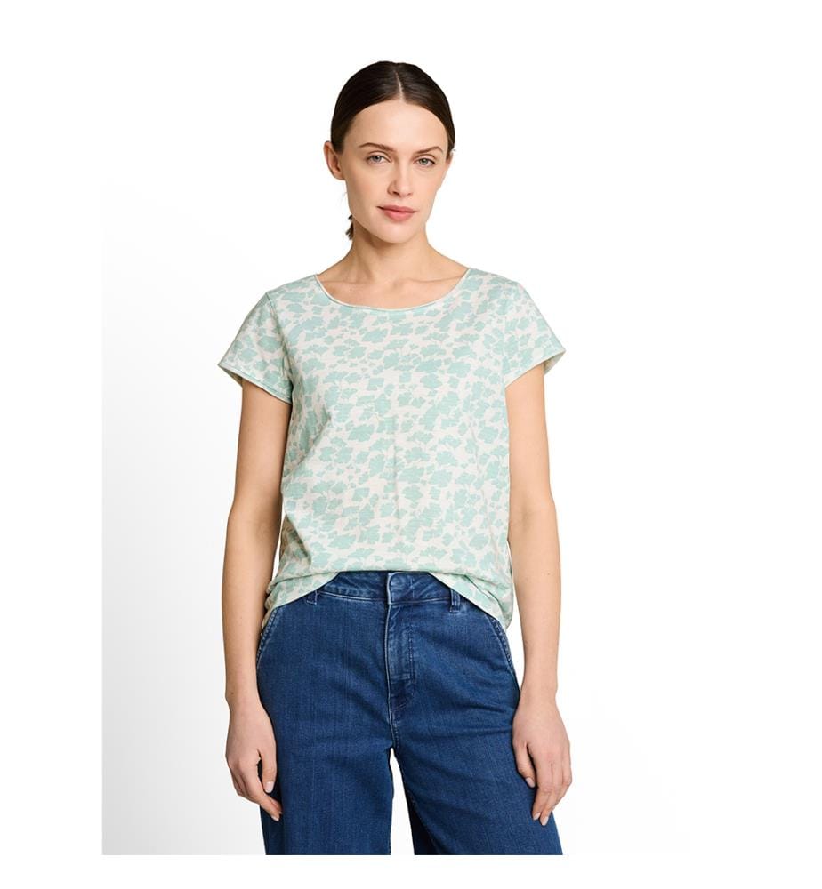 T-Shirt - Bleu Clair et Blanc