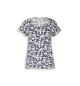T-Shirt à manches longues - Blue Ginkgo Minimal
