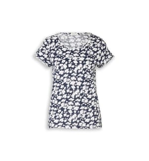 T-Shirt à manches longues - Blue Ginkgo Minimal