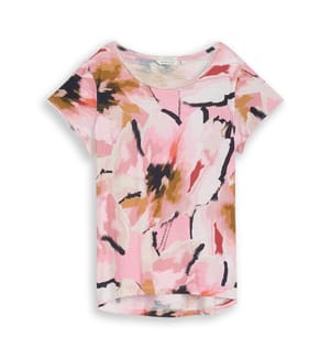 T-Shirt - Rose et Multicolore