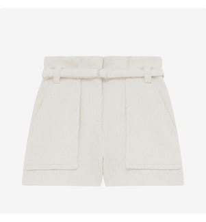 Vanay shorts - Ecru & White
