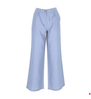 Pantaloni a gamba larga - Denim