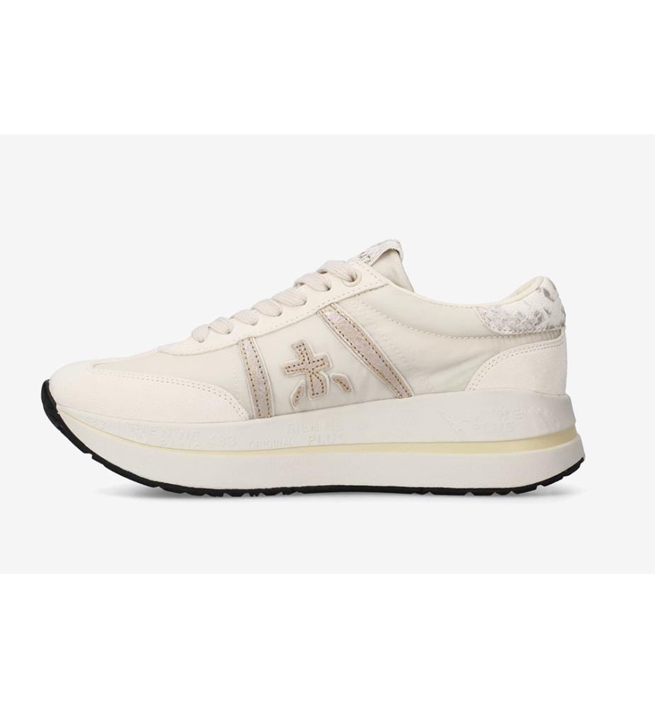 Baskets Bethcoin - Blanc et Gris