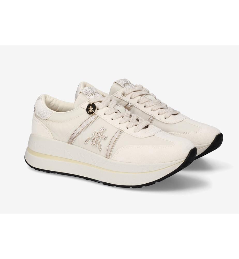 Baskets Bethcoin - Blanc et Gris