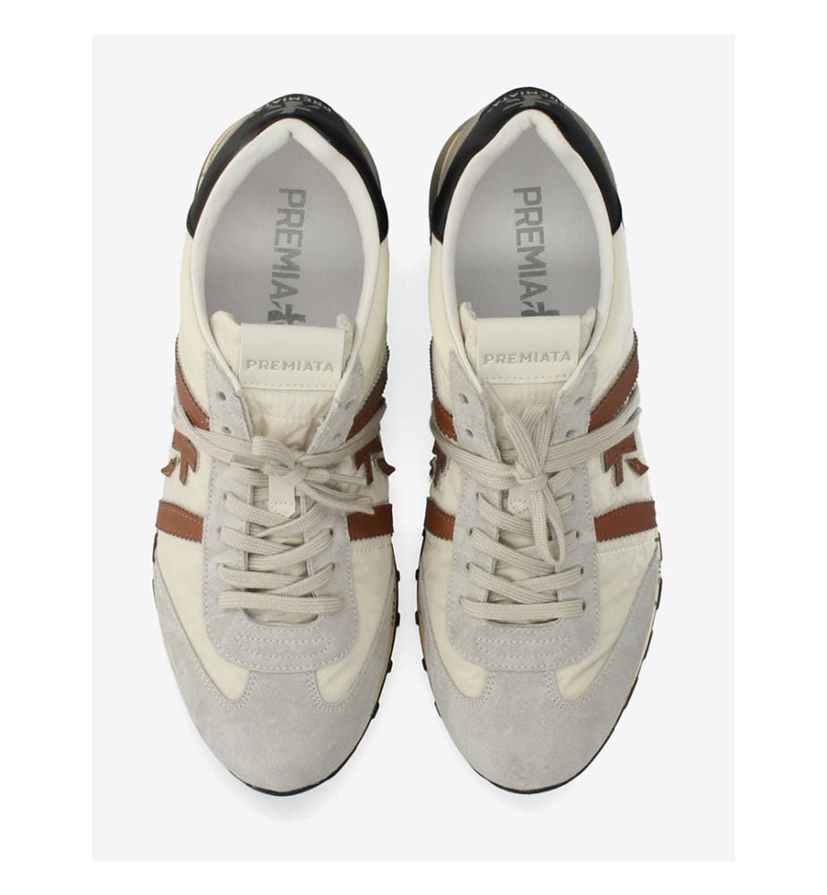 Baskets Lucy - Blanc, Rouge et Gris